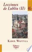 Libro Lecciones de Lublin (II)