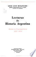 Lecturas de historia argentina