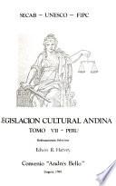Legislación cultural andina: Peru