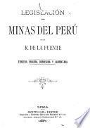 Legislación de minas del Perú