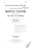 Legislacion sobre aguas