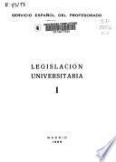 Legislación universitaria