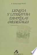 Lengua y literatura españolas medievales