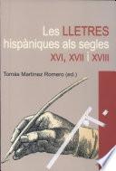 Les lletres hispàniques als segles XVI, XVII i XVIII