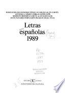 Letras españolas