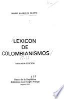 Lexicón de colombianismos
