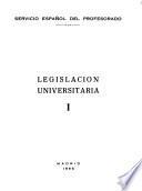 (Ley de Ordenación Universitaria) Vol. II