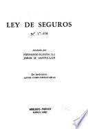 Ley de suguros, no. 17.418