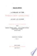 Library of the World's Best Literature, Ancient and Modern: A-Z
