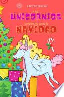 Libro de colorear A los unicornios también les gusta la Navidad