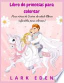 Libro de princesas para colorear