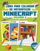 Libro para Colorear de Matemáticas Minecraft