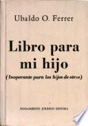 Libro para mi hijo
