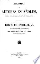 Libros de Cabballerias