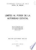 Límites al poder de la autoridad estatal