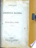 Lingüistica nacional