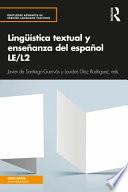 Lingüística Textual Y Enseñanza Del Español Le/L2