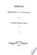 Literatura, historia y política