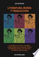Libro Literatura, Ironía y Traducción