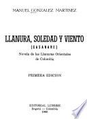 Llanura, soledad y viento (Casanare)