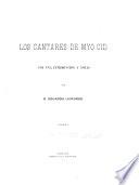Los cantares de Myo Cid