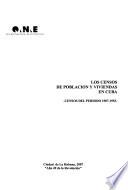 Los censos de población y viviendas en Cuba