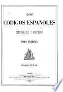 Los codigos españoles concordadas y anotados