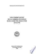 Los comerciantes de la carrera de Indias en el Cadiz del siglo XVIII (1713-1775)