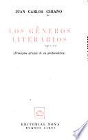 Los géneros literarios