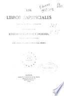 Los libros sapienciales puestos en verso castellano
