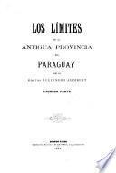 Los límites de la antigua provincia del Paraguay