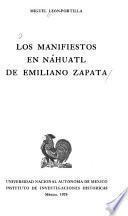 Los manifiestos en náhuatl de Emiliano Zapata