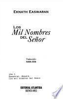 Los mil nombres del Señor