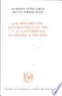 Los movimientos estudiantiles de 1986 y la universidad en España y Francia