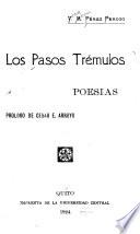 Los pasos trémulos, poesías