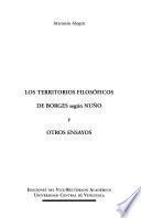 Los territorios filosóficos de Borges según Nuño y otros ensayos