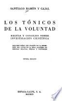 Los tónicos de la voluntad