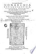 Los Treynta libros de la Monarchia ecclesiastica, o Historia universal del mundo, divididos en cinco tomos ...