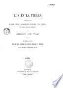 Luz en la tierra