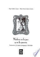 Madres en la paz y en la guerra
