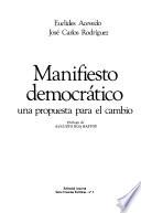 Manifiesto democrático