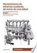 Mantenimiento de sistemas auxiliares del motor de ciclo diésel