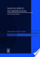 Manual básico de criminología