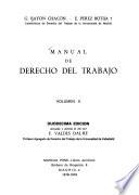 Manual de derecho del trabajo