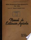Manual de Extension Agricola