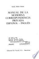 Manual de la moderna correspondencia privada español-inglés
