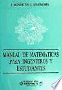 Manual de matemáticas para ingenieros y estudiantes