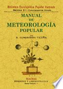 Manual de meteorología popular