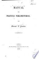 Manual de prácticas parlamentarias