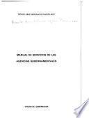 Manual de servicios de las agencias gubernamentales